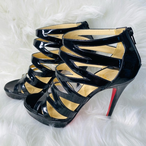 Christian Louboutin Fernando 120 Caged Sandals - Picture 1 of 17